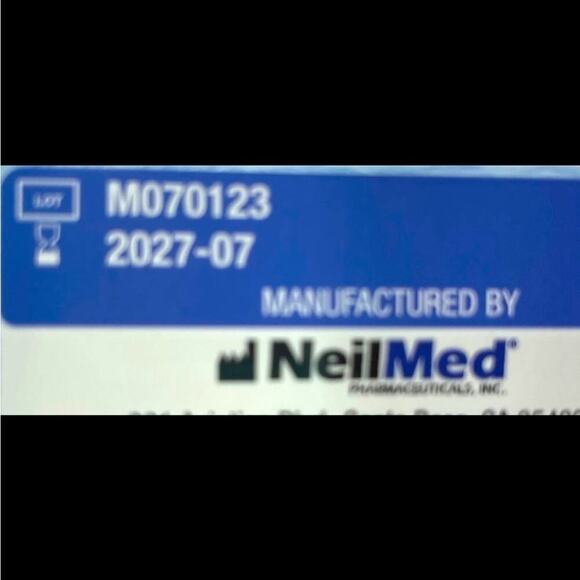 NeilMed All Natural Sinus Rinse Lot of 5 Exp 6/ 2027+ Great for Travel a… - Picture 6 of 7